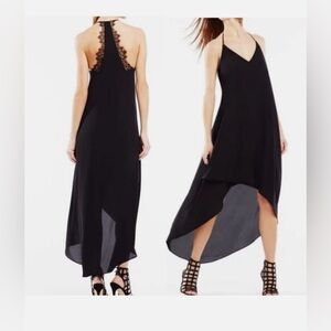BCBGmaxazria high-low maxi dress - size S - lace back